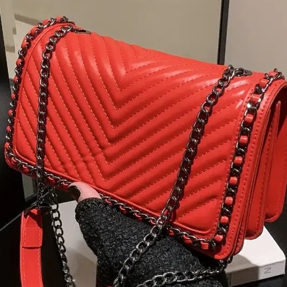 Handbags - Quilted Crossbody Bag for Women - Trendy Square Purse with Simple Shoulder Strap